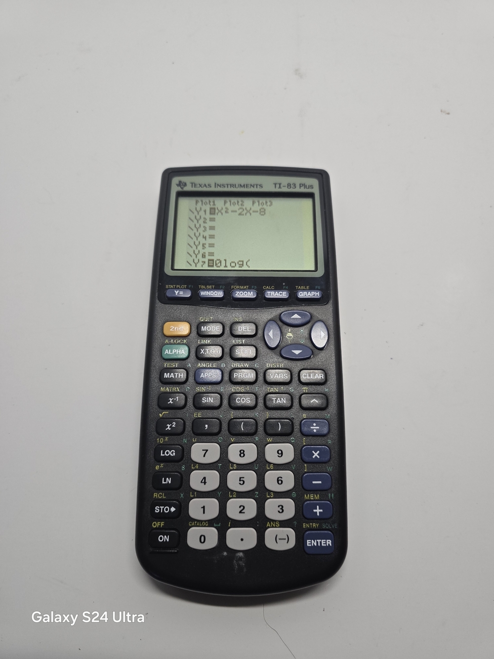 Texas Instruments TI-83 Plus Graphing Calculator - Black